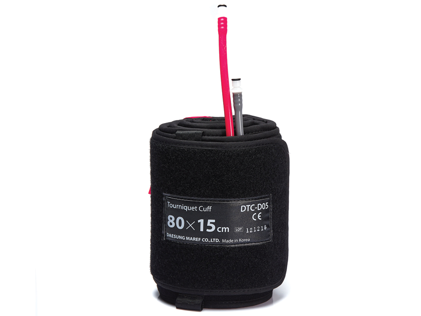 Dubulta manžete bez saspiešanas 80 x 15 cm.Augšstilba M.Sarkana.Rezerves