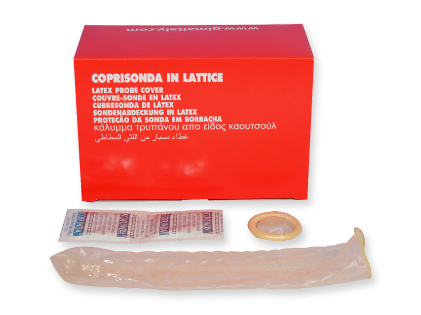 Lateksa zondes pārvalks Dopleram un ehogrāfam