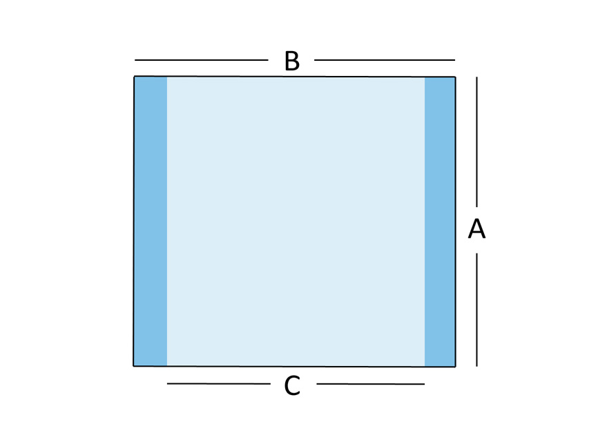 Pārklājs ķirurģijai 40X50cm. Sterils N50