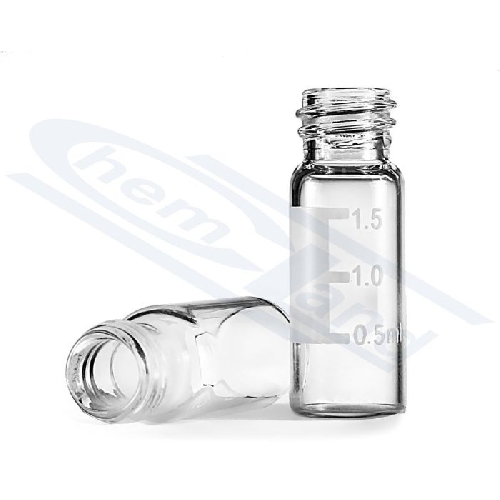 Vielu uzglabāšanas pudelītes bez korķa (caurspīdīgas)20ml. ND24 N100