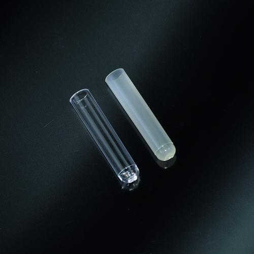 3 ml., 11,5x55mm.,polipropilēna, ar apaļu dibenu,negraduētas N1000