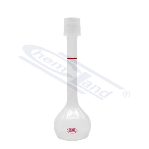 Mērkolba, PP, ar korķi, 100mL, B klase