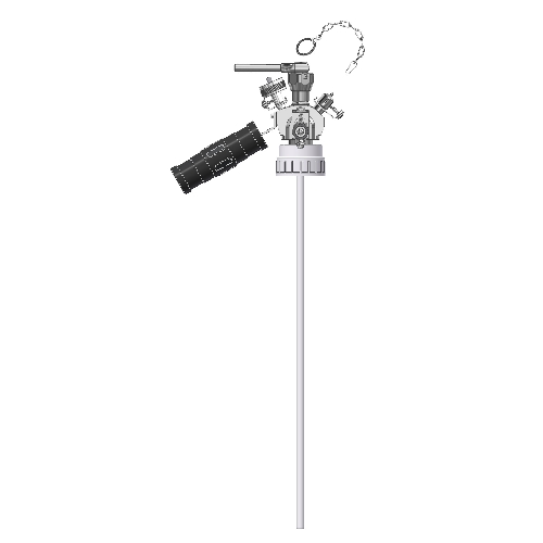 aseptic sampling system 250 - 2000 mlhose piece