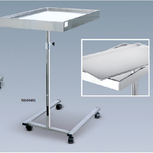 Instrumentu galds Mayo, paplāte 70 x 45 x 1,7 h cm