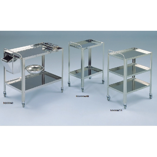 Instrumentu ratiņi - 2 plaukti - 70 x 50 x 80 h cm