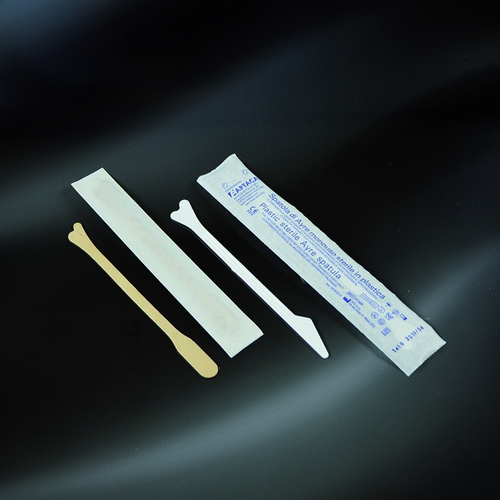 Koka cervikālā špātele ginekoloģijai, nesterilas, ar smailu galu, 100gab.