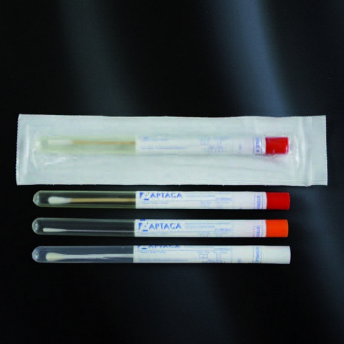 Sterili viskozes tamponi ar alumīnija kātiņu. N10