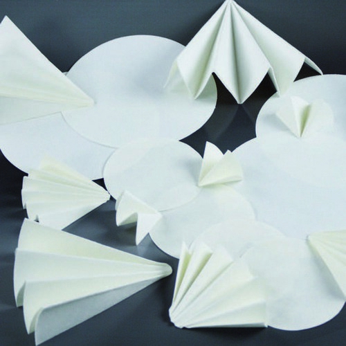 Filtrpapīrs ātrai filtrācijai Ø 100mm, 100gab.