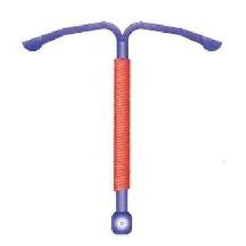 Sterila zelta/vara spirāle Cu375+Au -normal -N1