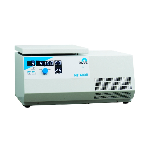 Vidējas ietilpības galda centrifūga NF400R ar dzesēšanu