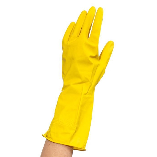 Saimniecības cimdi, dzelteni, M 30 cm - N2