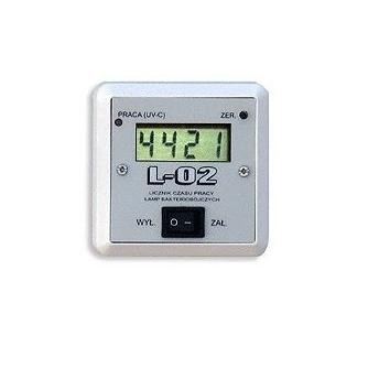 Sienas digitālais skaitītājs ar LED displeju