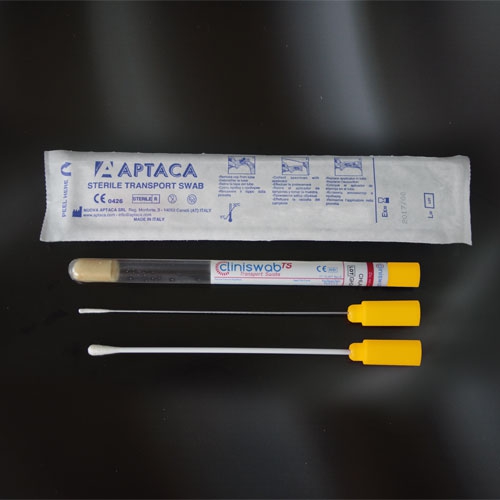 chlamidya recovery and transport swabs- in 12x150 sterile tubes. aluminium stick - ind. wrapped250pcs