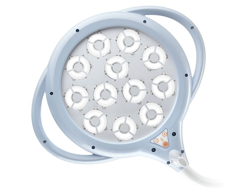 Pentaled 12 LED lampa uz riteņiem (ar uzlādējamu akumulatoru)