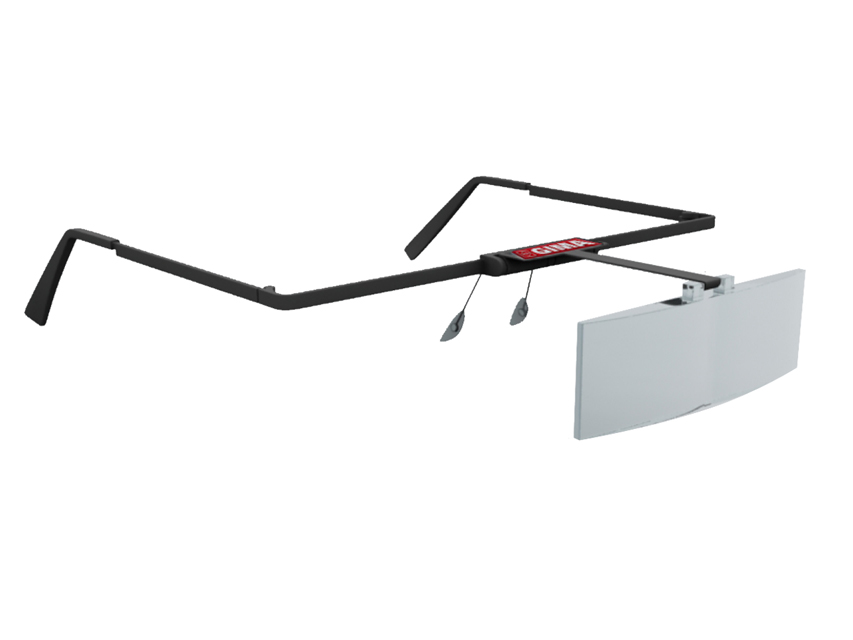 Briļļu ietvars ar palielināmajiem stikliem. N1