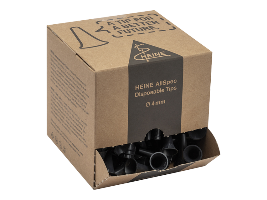 Heine mini ausu spoguļi Ø 4 mm, pelēki, N250