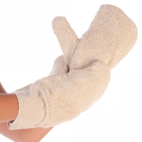 Bako universālie pavāru cimdi, gari, 42 cm, dabīgi N12