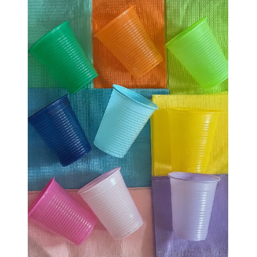 Vienreizlietojamas glāzes 180ml tumši zilas N100