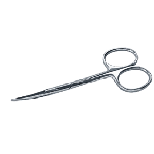 Šķēres kutikulai, taisnas, 9 cm