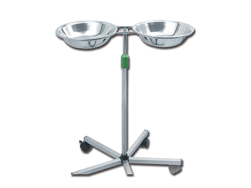 Divu bļodu statīvs