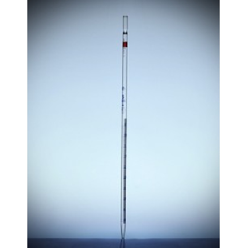 Stikla pipete, AS klase, zila gradācija, 10ml
