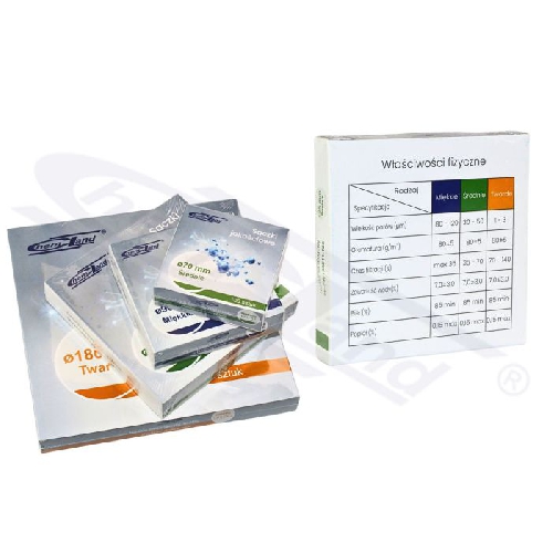 Filtrpapīri apaļie 125 mm diam. mīksti 80 g/m² N100