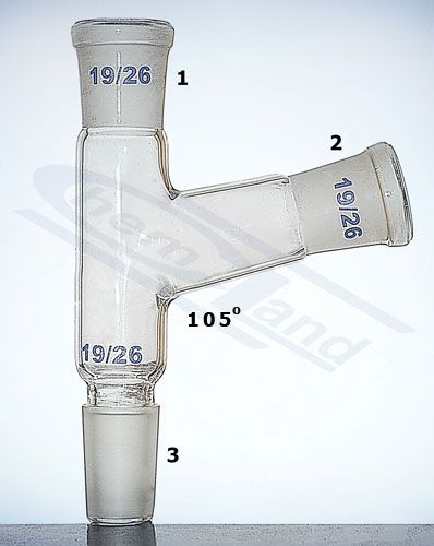 uztvērēja adapteris ar vienu pusi leņķī 105 NS 3x14/23 CHEMLAND