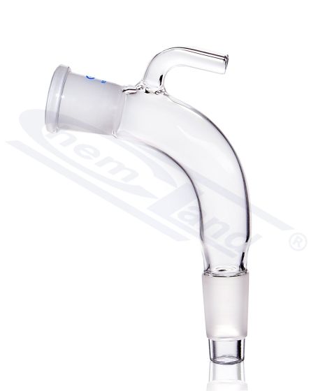 uztvērēja adaptera līkums ar ventilācijas atveri 1-19/26, 2-19/26 GLASSCO