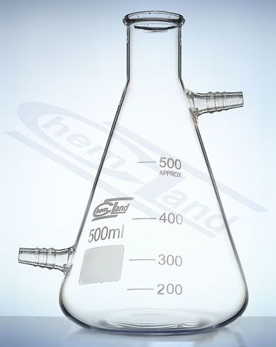 filtrēšanas kolba ar biezu sienu 01000ml