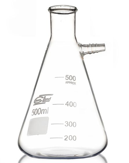 vakuuma kolba ar stikla savienojuma vāciņu. 02500ml