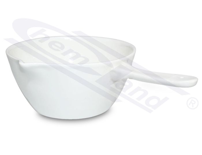 Porcelāna tvaicētājs ar rokturi - Casserola 0140ml, izmērs fi 89 x h 45 mm