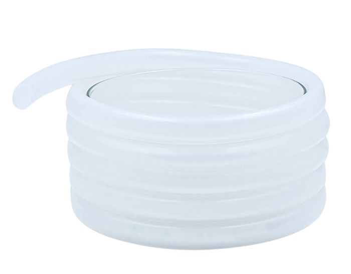 caurules PTFE balta iekšējais diametrs. 6,0 ārējais diametrs. 7,0