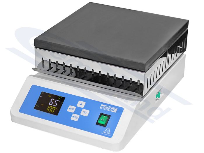 plīts, digitālais iestatījums, izmēri 30x30cm, temperatūra 400oC, piestiprināšana 1%.