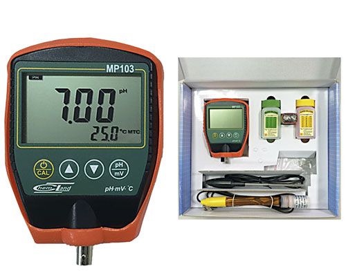 Rokas pH mērītājs pH , mV , Temp.