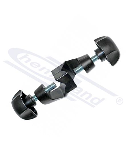 krusta skava statīvam, diam. 4-16 mm, melns