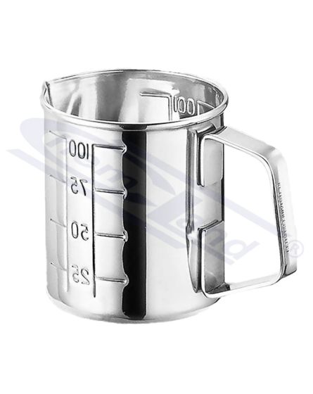 Kausiņš ar rokturi nerūsējošā tērauda 18-8 gradācija 0300ml