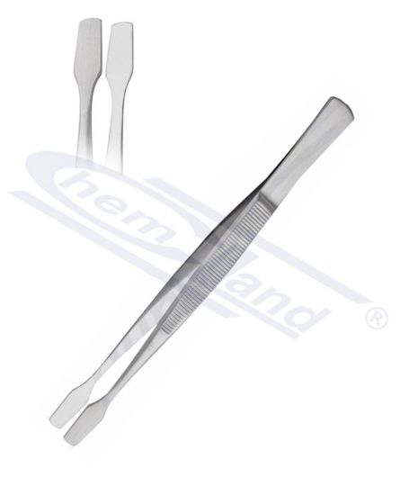 Knaibles mikroskopa priekšmetstikliņiem 105 mm, nerūsējošais tērauds 18/10