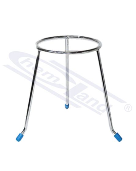 apaļš statīvs no tērauda, hroms fi 150 h 200