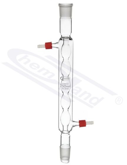 Kondensators ar iekšējām spuldzēm Allihin ar PP savienotāju, 250 mm 2x24/29