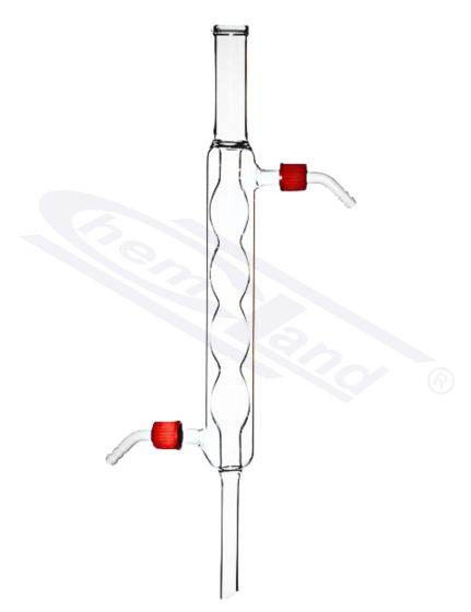 kondensators ar iekšējo spuldzes daļu Allihn ar PP savienotāju efektīvais garums 400