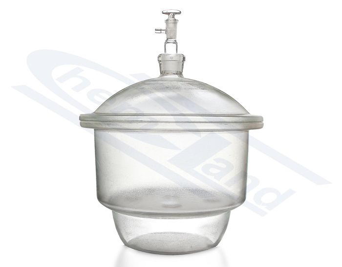 eksikators ar stikla aizbīdni uz vāka 210