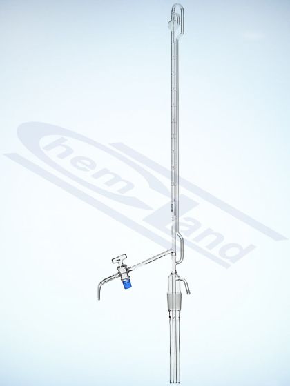 automātiskā birete saskaņā ar Pellet CZECH 1x stikla aizbīdnis Schellbach sloksne 25 klase AS 0,10